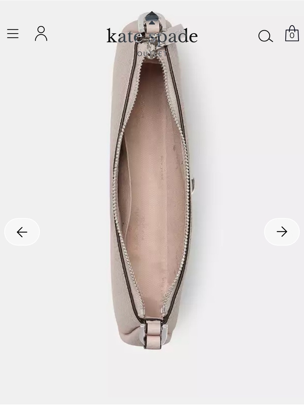 kate spade Mini Shoulder Bag in Pale Blush - Picture 4 of 7